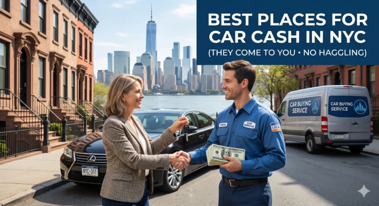 Best Places to Sell a Used Car for Cash in NYC (No Haggling, They Come to You)