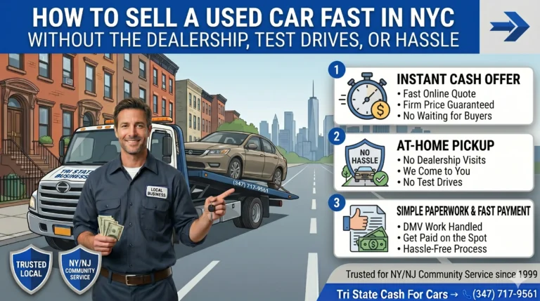 How to Sell a Used Car Fast in NYC Without the Dealership, Test Drives, or Hassle