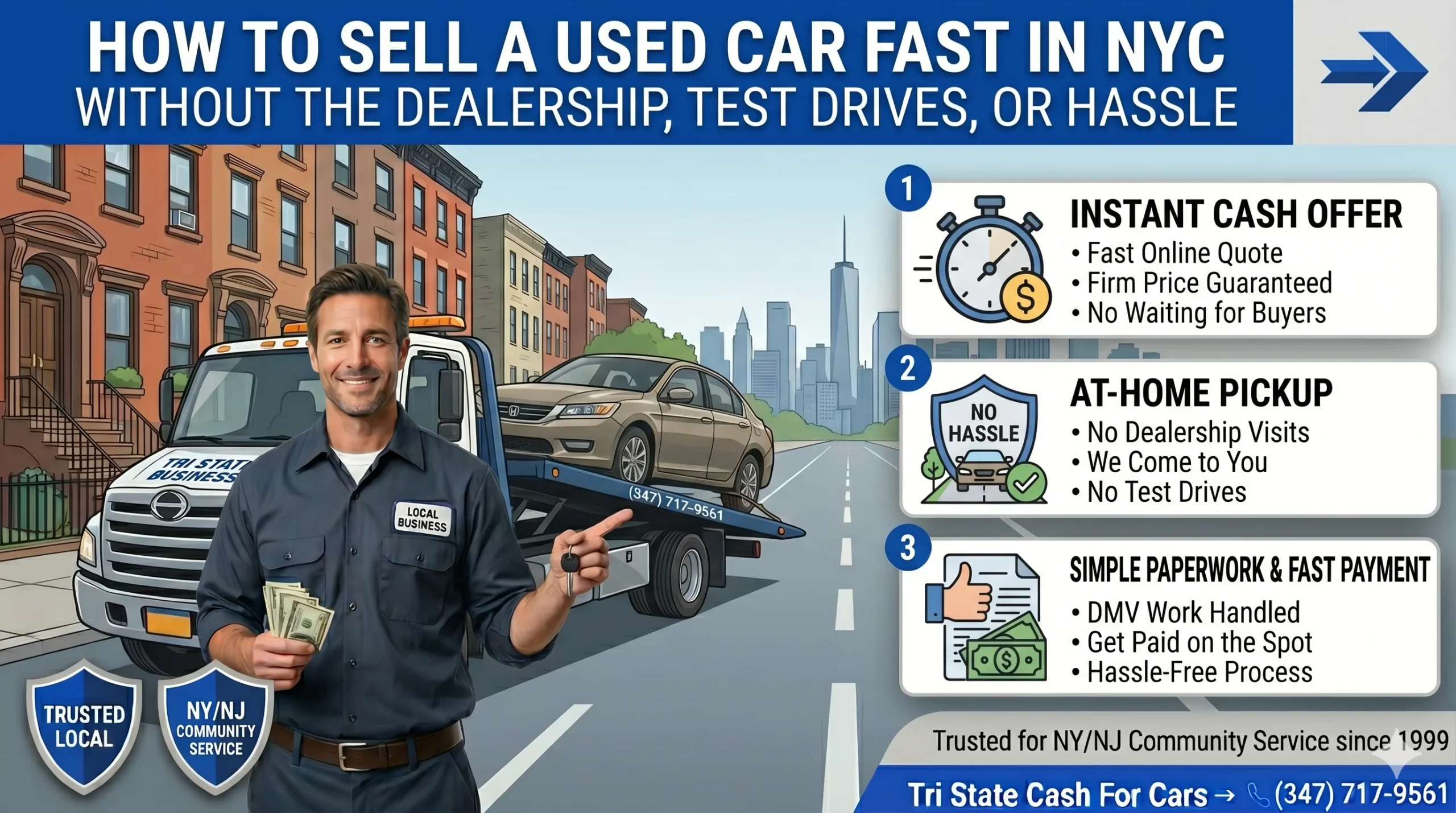 How to Sell a Used Car Fast in NYC Without the Dealership, Test Drives, or Hassle