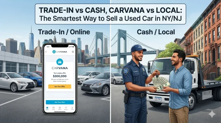 Trade-In vs Cash, Carvana vs Local: The Smartest Way to Sell a Used Car in NY/NJ