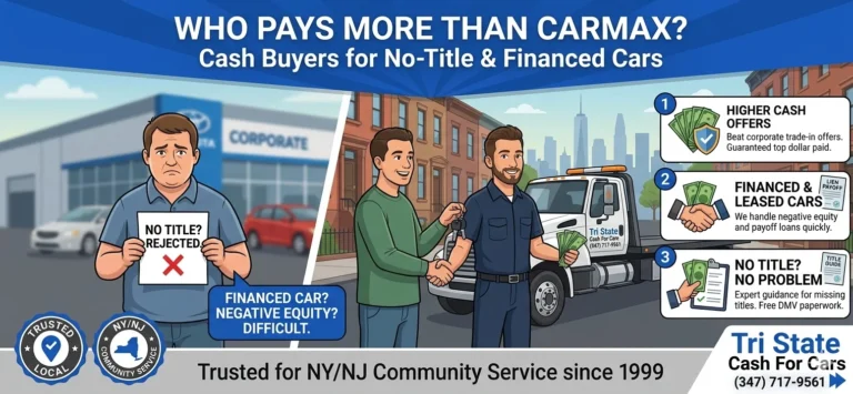 Who Pays More Than CarMax? Comparing Cash Buyers for No-Title & Financed Cars