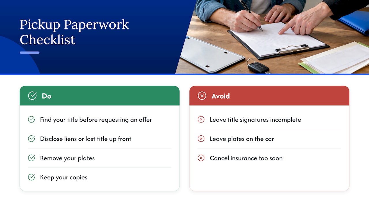 Our perspective: paperwork is where a cash sale is won or lost — overview diagram