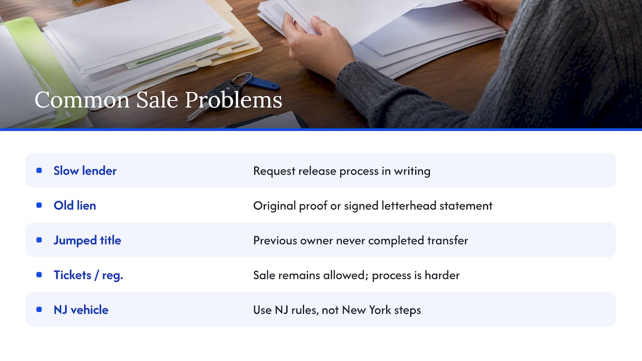 Common problems and how to fix them — overview diagram